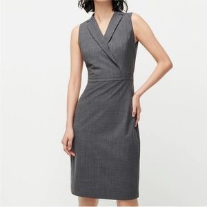 J Crew grey blazer dress size 6